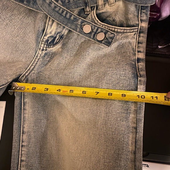 The KRIPT light denim wash wide leg flare pant (jnco vibes) - Picture 10 of 11